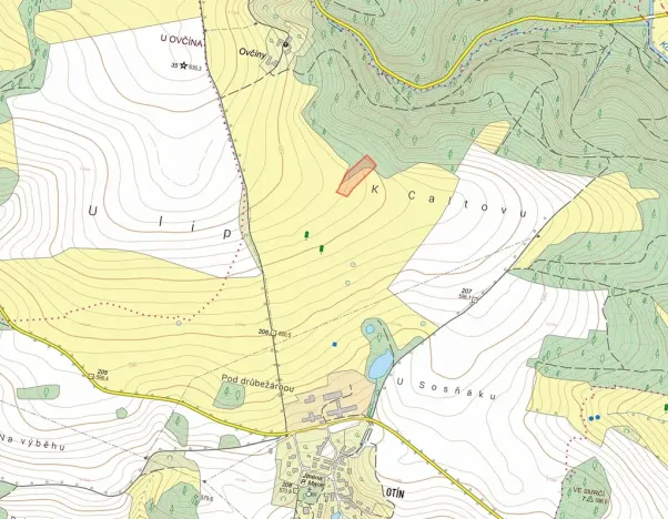 Prodej pole, Planá, 6707 m2