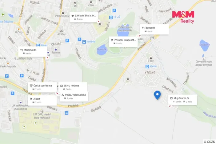 Prodej rodinného domu, Most - Vtelno, Na Gruntě, 298 m2
