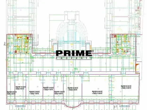 Pronájem kanceláře, Praha - Nové Město, Spálená, 174 m2