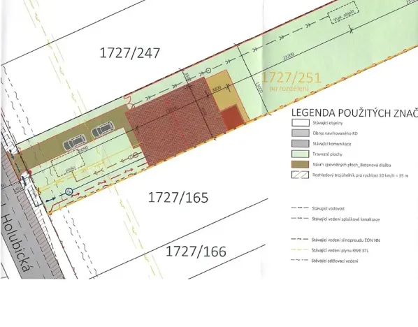 Prodej pozemku pro bydlení, Pozořice, Holubická, 2000 m2