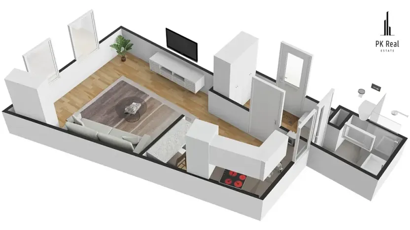 Prodej bytu 1+1, Znojmo, Na Kopečku, 32 m2