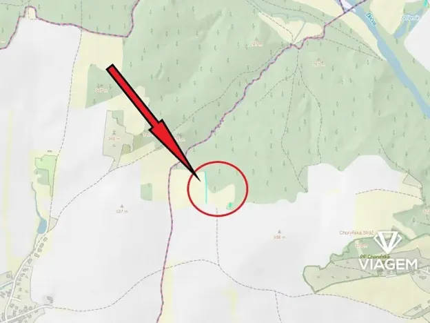 Prodej pole, Choryně, 531 m2