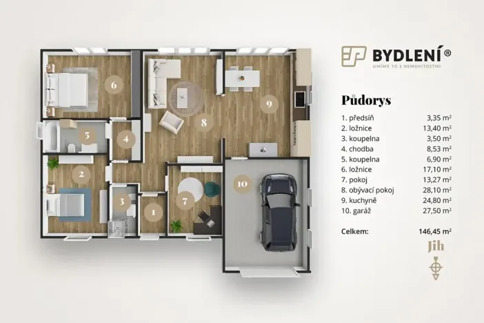 Prodej rodinného domu, Košťany, K zámku, 146 m2
