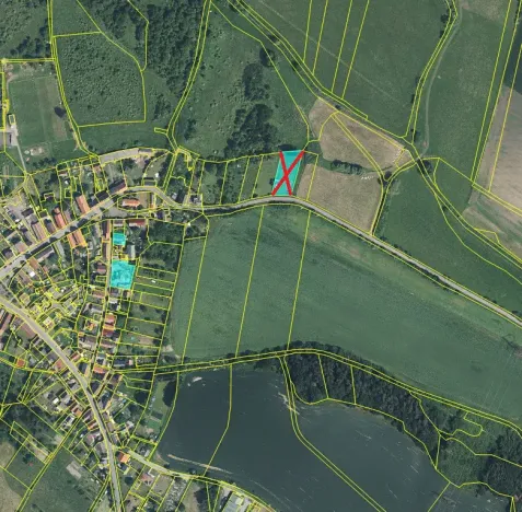 Prodej zahrady, Blíževedly, 1975 m2