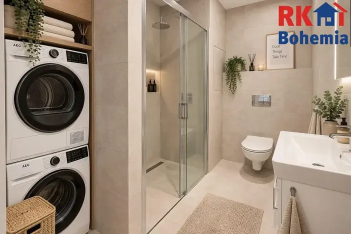 Pronájem bytu 1+kk, Praha - Dolní Počernice, 45 m2