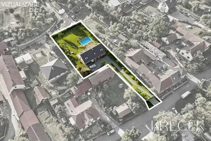 Prodej pozemku pro bydlení, Kaly, 1792 m2