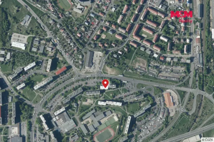 Pronájem bytu 1+1, Chomutov, Písečná, 36 m2