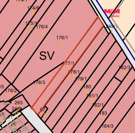 Prodej pozemku pro bydlení, Bystročice - Žerůvky, 1248 m2