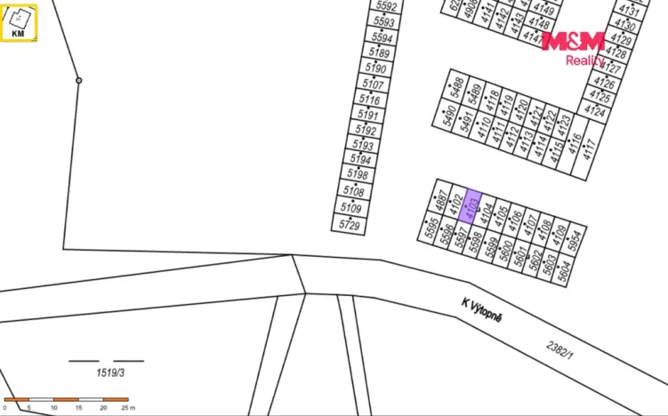 Prodej garáže, Cheb, K Výtopně, 20 m2