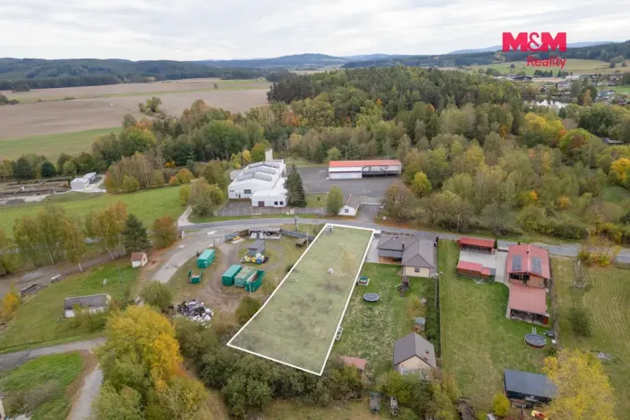 Prodej pozemku pro bydlení, Stráž, 1300 m2