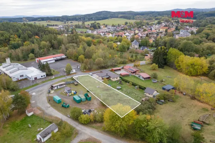 Prodej pozemku pro bydlení, Stráž, 1300 m2