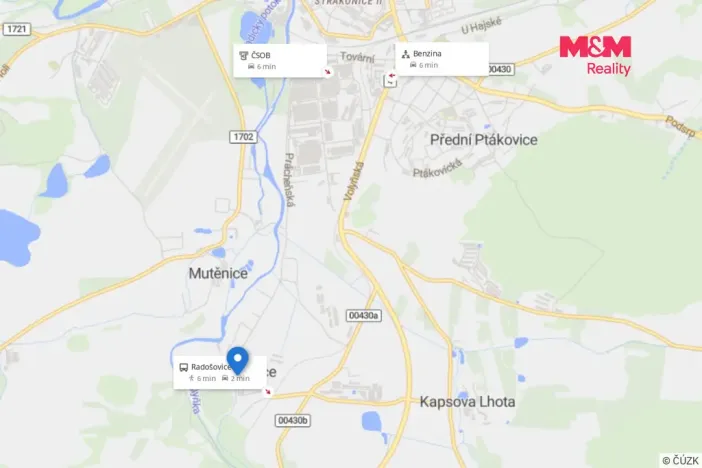 Pronájem skladu, Radošovice, 129 m2