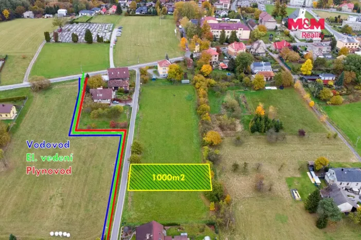 Prodej pozemku pro bydlení, Havířov - Bludovice, 1000 m2