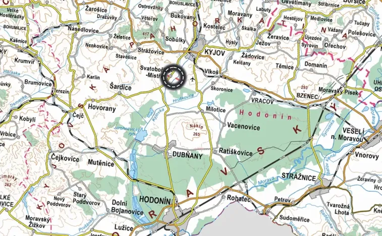 Prodej pole, Svatobořice-Mistřín, 5446 m2