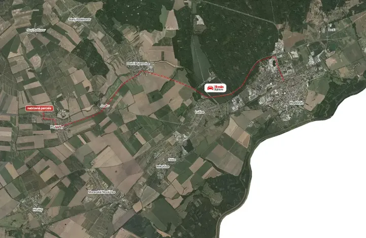 Prodej pozemku pro bydlení, Prušánky, 496 m2