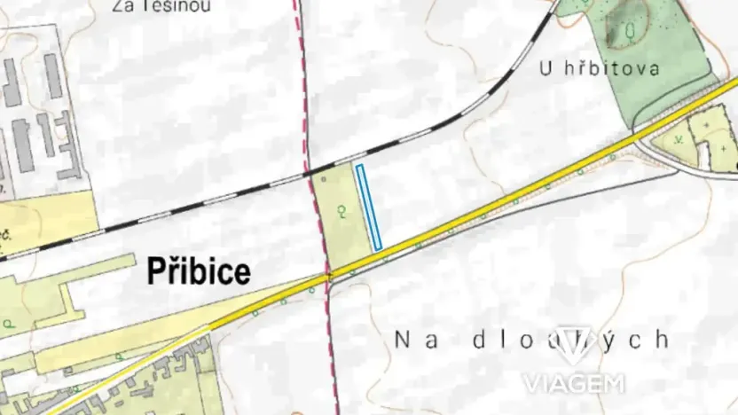 Prodej podílu pole, Vranovice, 268 m2