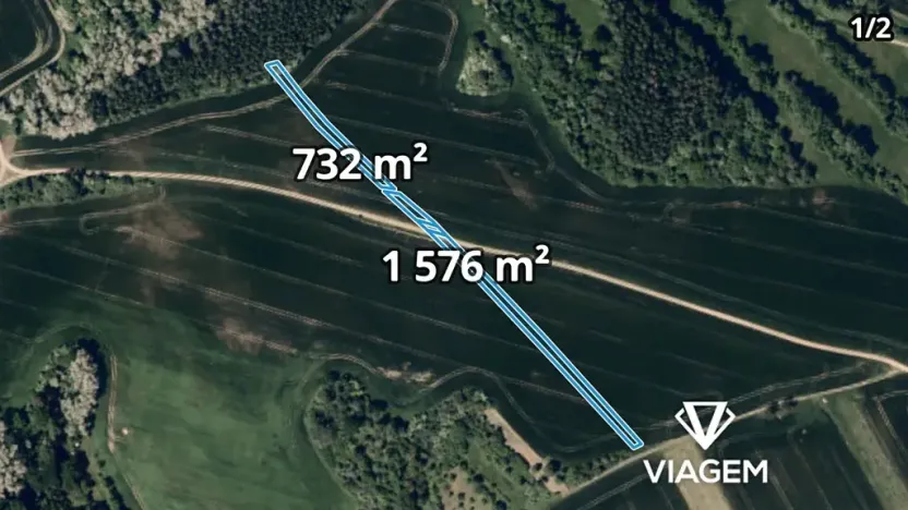 Prodej podílu pole, Jalubí, 458 m2