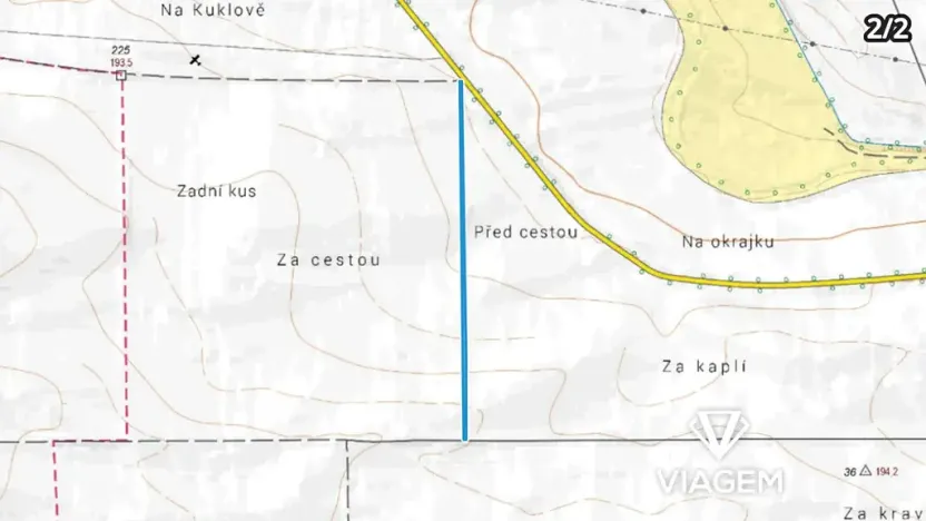 Prodej pole, Kostomlaty nad Labem, 625 m2