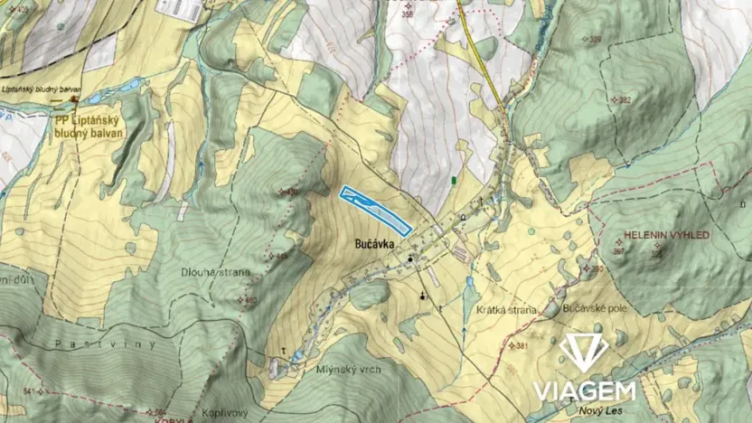 Prodej podílu pole, Liptaň, 7301 m2
