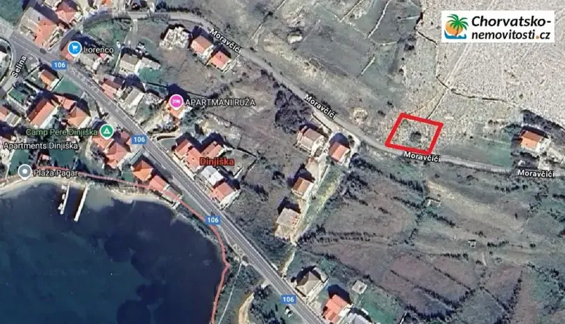 Prodej pozemku pro bydlení, Dinjiška, Chorvatsko, 643 m2
