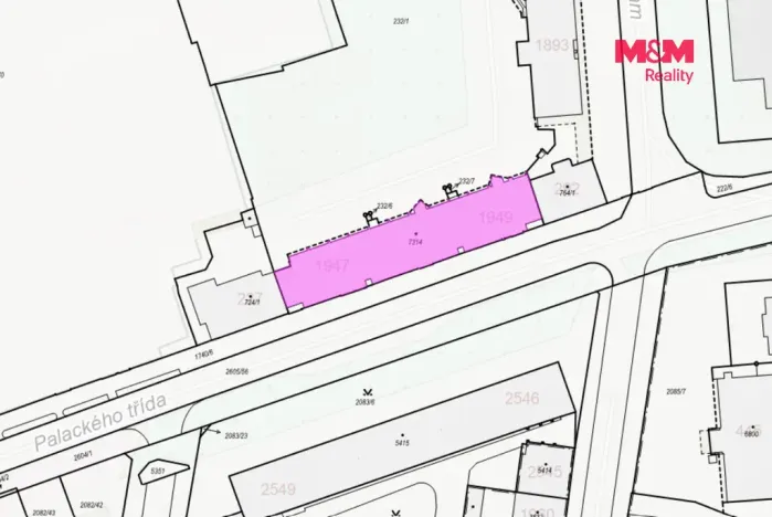 Prodej bytu 1+kk, Pardubice - Zelené Předměstí, Palackého třída, 31 m2