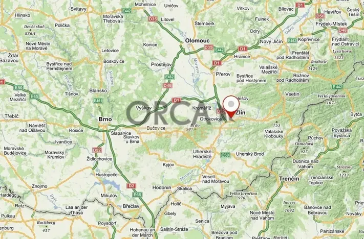Prodej louky, Tečovice, 154 m2