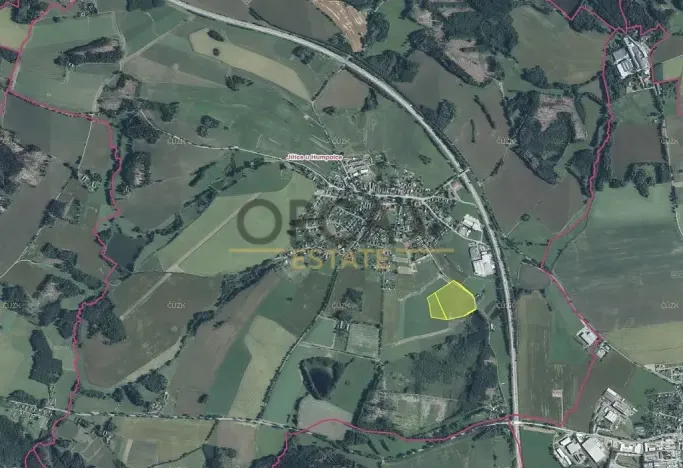 Prodej podílu pole, Jiřice, 8409 m2
