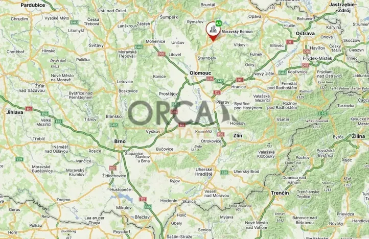 Prodej podílu pozemku pro bydlení, Moravský Beroun, 1185 m2