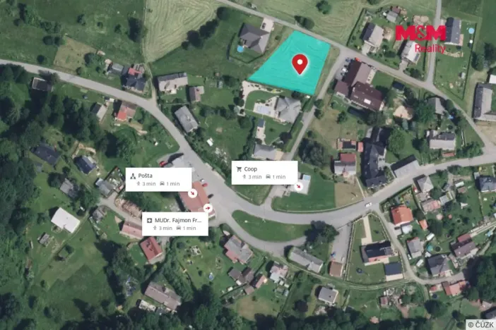 Prodej pozemku pro bydlení, Horní Heřmanice, 1554 m2