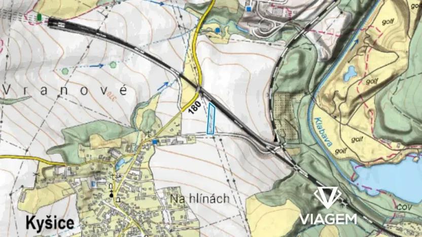 Prodej podílu pole, Kyšice, 1087 m2