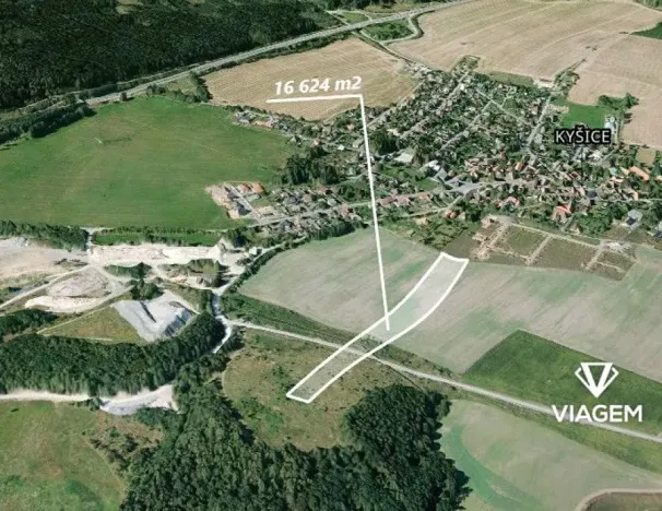 Prodej podílu pole, Kyšice, 3324 m2