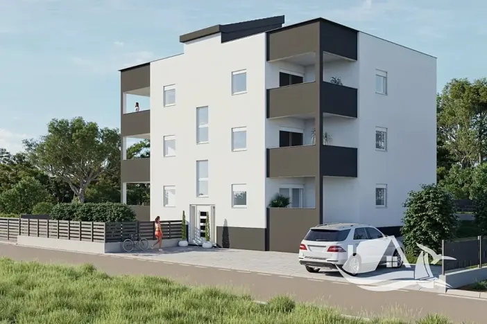 Prodej bytu 3+kk, Privlaka, Chorvatsko, 62 m2