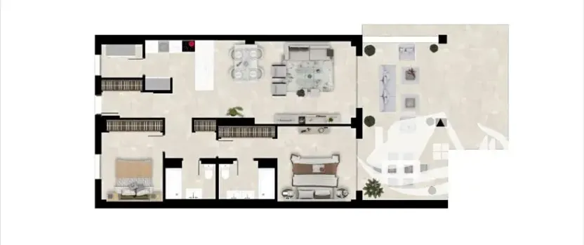 Prodej bytu 4+kk, Benahavís, Španělsko, 118 m2