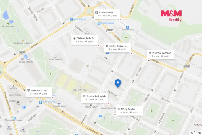 Prodej bytu 2+1, Plzeň - Lobzy, Blatenská, 49 m2