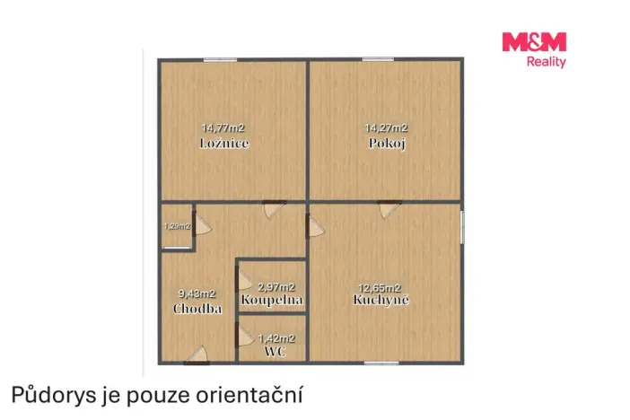 Pronájem bytu 2+1, Přerov - Přerov I-Město, tř. Gen. Janouška, 56 m2