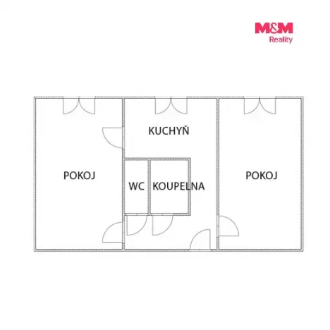 Prodej bytu 2+1, Ostrava - Poruba, Svojsíkova, 54 m2