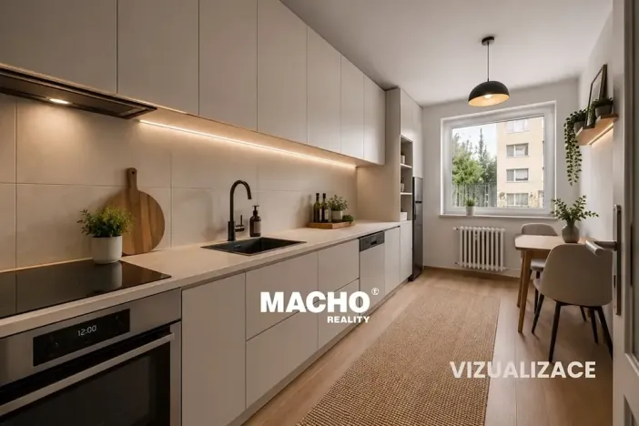 Prodej bytu 3+1, Praha - Modřany, Pirinská, 77 m2