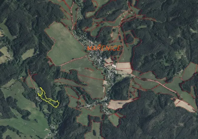 Prodej pole, Mařenice, 19744 m2