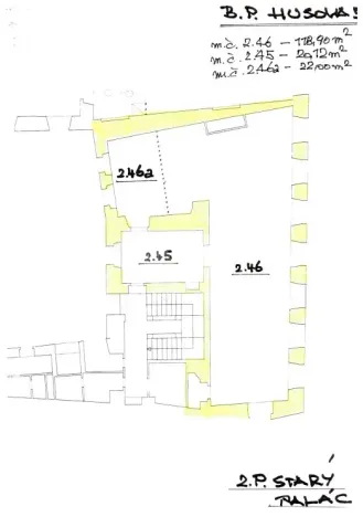 Pronájem kanceláře, Praha - Staré Město, Husova, 167 m2