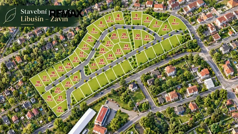 Prodej pozemku pro bydlení, Libušín, 785 m2