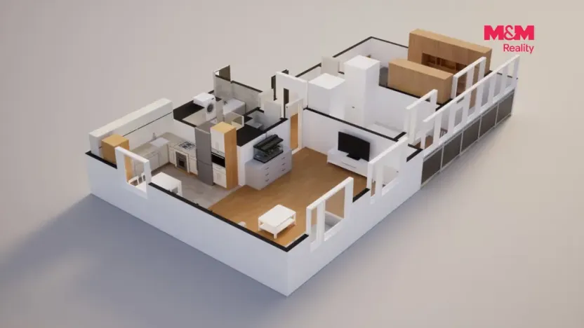 Prodej bytu 3+kk, Litoměřice - Pokratice, U Kapličky, 73 m2
