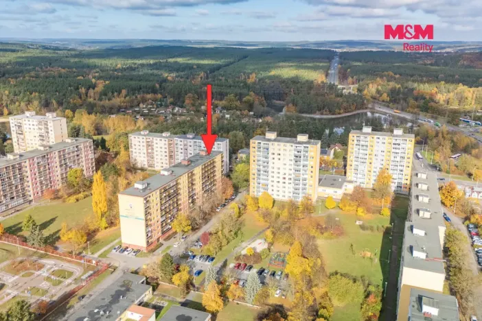 Pronájem bytu 3+1, Plzeň - Bolevec, Tachovská, 62 m2